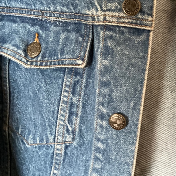 Falls Creek Mens Jeans Jacket Classic Blue Size XL - Picture 5 of 8